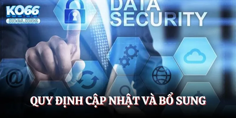 Quy định cập nhật và bổ sung